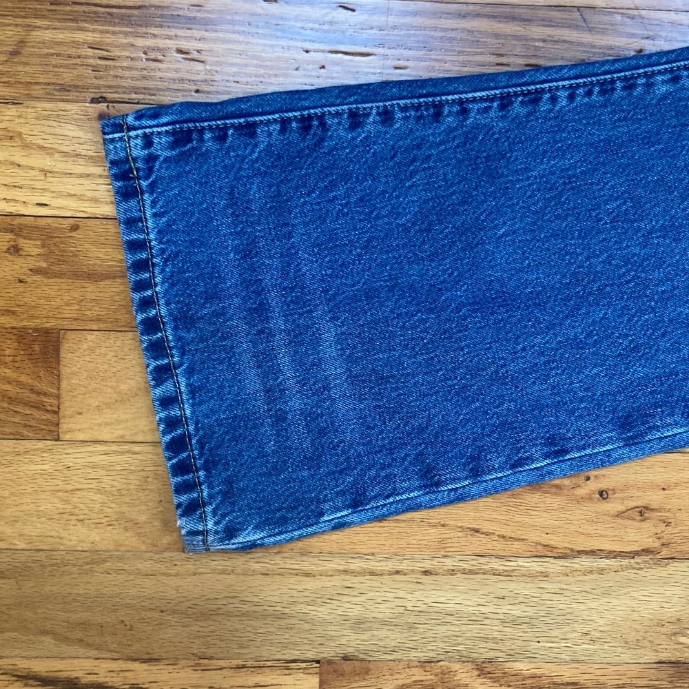 Banana Republic High Rise Relaxed Boot Cut Jean 26 Long Dark Rinse - Picture 4 of 10